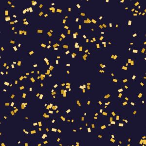Metallic folie konfetti — goud