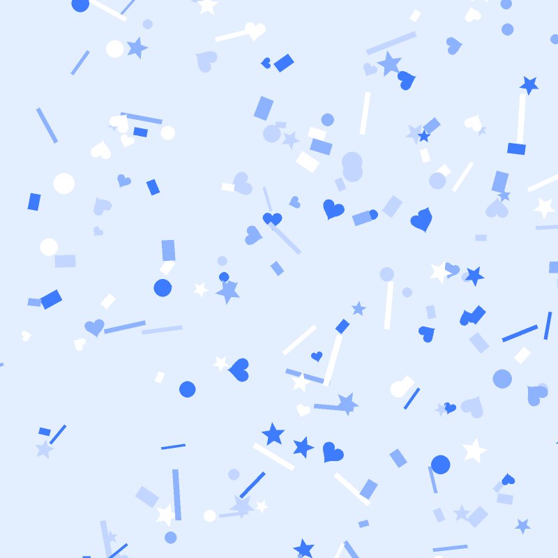 Gender reveal mix — blauw